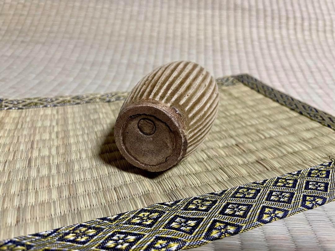 作家不明 しのぎ一輪挿し 木の一輪挿し(ウォールナット) 一輪挿し 作家不明 しのぎ一輪挿し 木の一輪挿し(ウォールナット) 一輪挿し