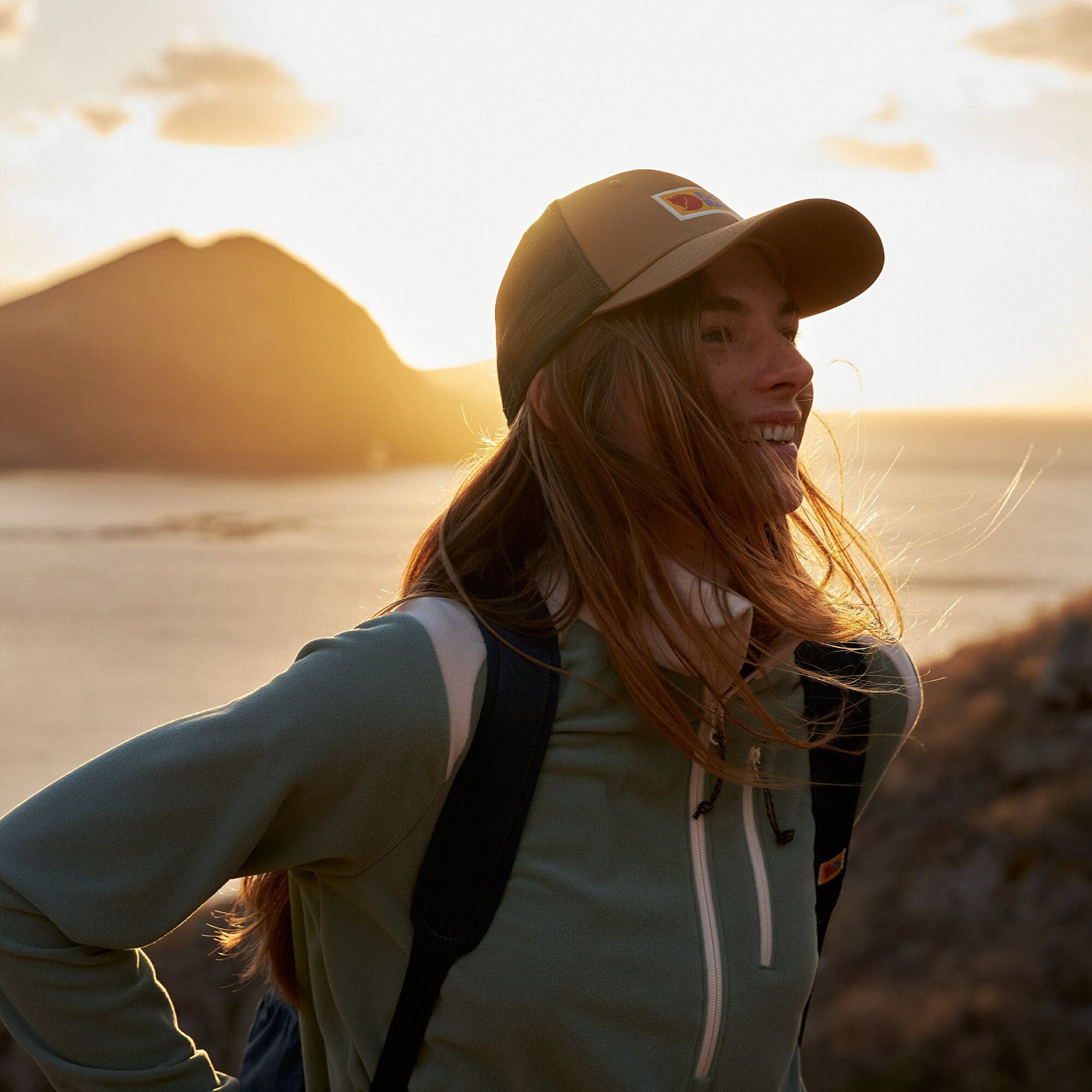 Fjällräven Czapka uniseks Vardag Långtradarkeps, Timber Brown, L, Timber Brown, L