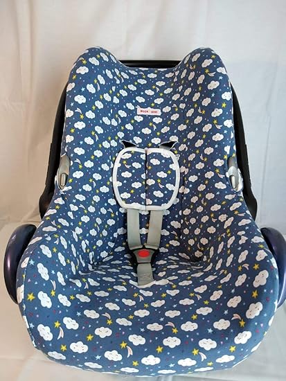 Moon Bebe Housse Pour Maxi Cosi Cabriofix City Streety Fix Jane Koss Be Cool Blue Amazon Fr Bebe Et Puericulture