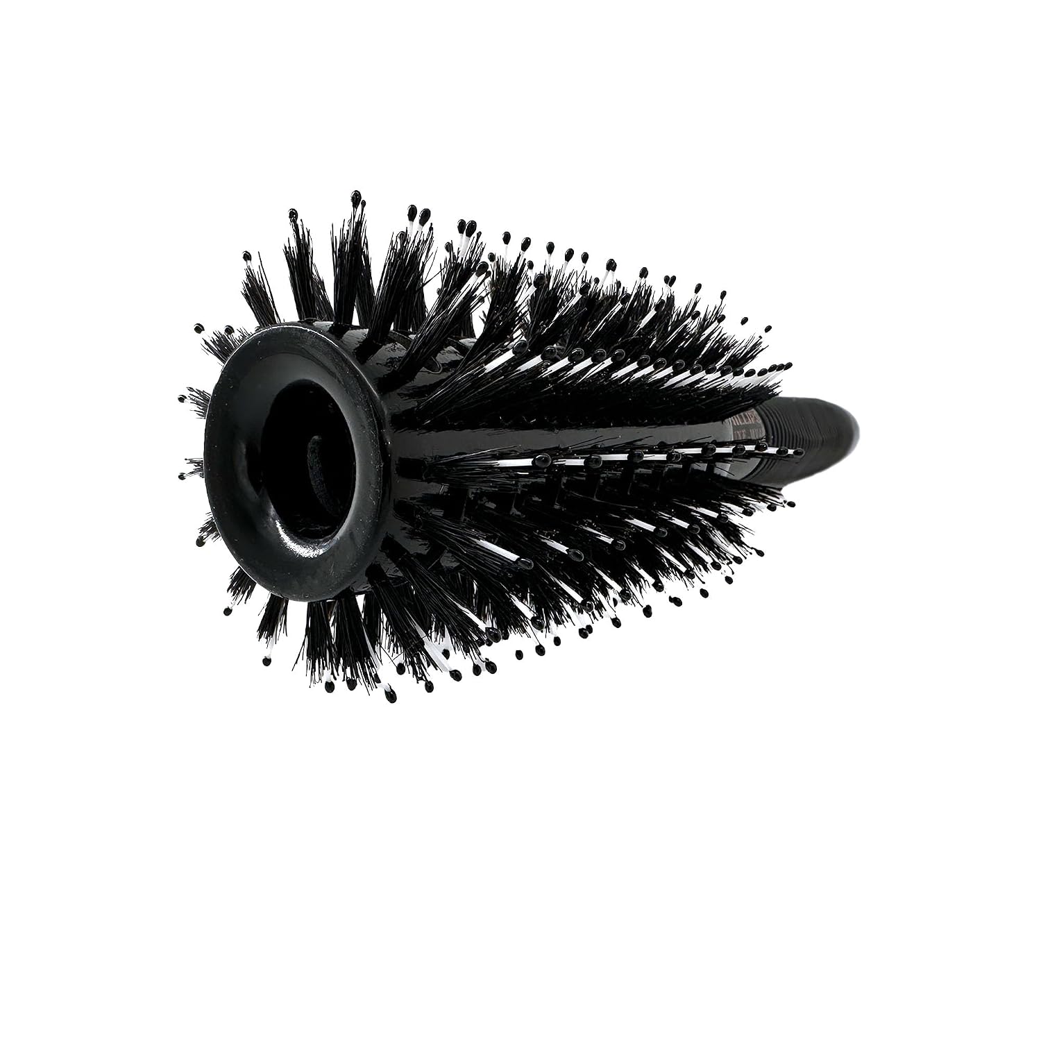 Phillips Brush Luxe Monster Vent 4 Poly-Tipped Professional Hair Brush (2.75” Diameter Barrel) – Black & Rose Gold Vented Hairbrush, Mixed Boar Hair & Poly-Tipped Nylon Bristles
