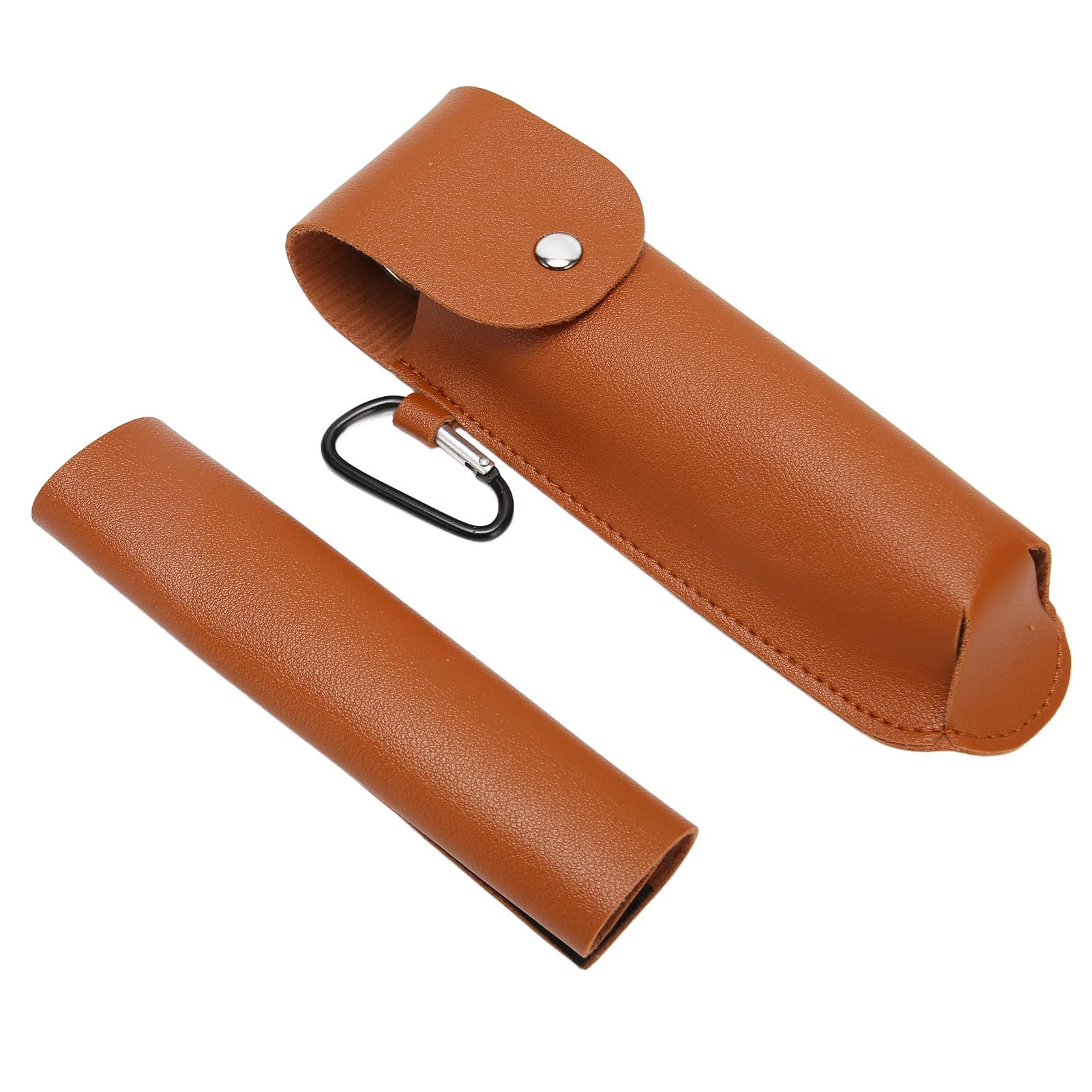 Trivella Manuale Multiuso Bushcraft Auger in Acciaio Al Carbonio Ad Alta Durezza con in Pelle PU per Campeggio