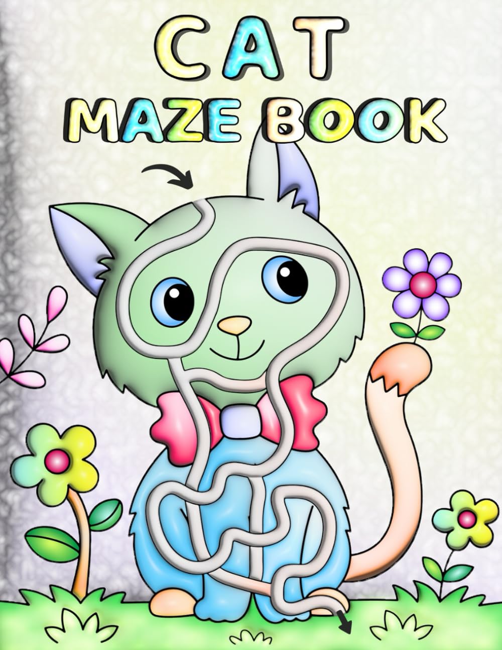 Cat Maze Book: Easy Cat Mazes for Kids Hours of Fun and Relaxation