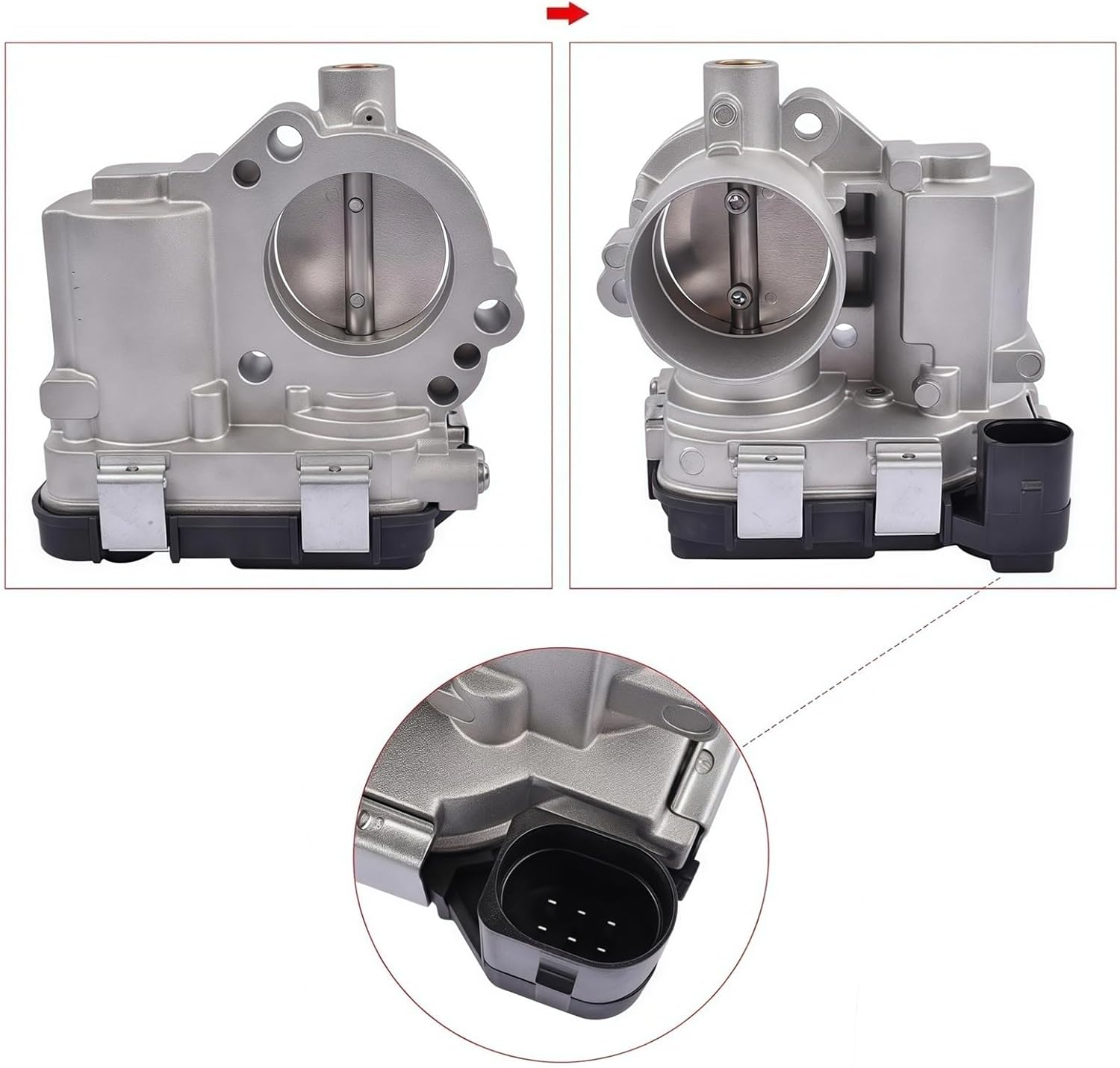 04C133062D VW up! ポロ スロットルボディ 美品！ 【公式通販】