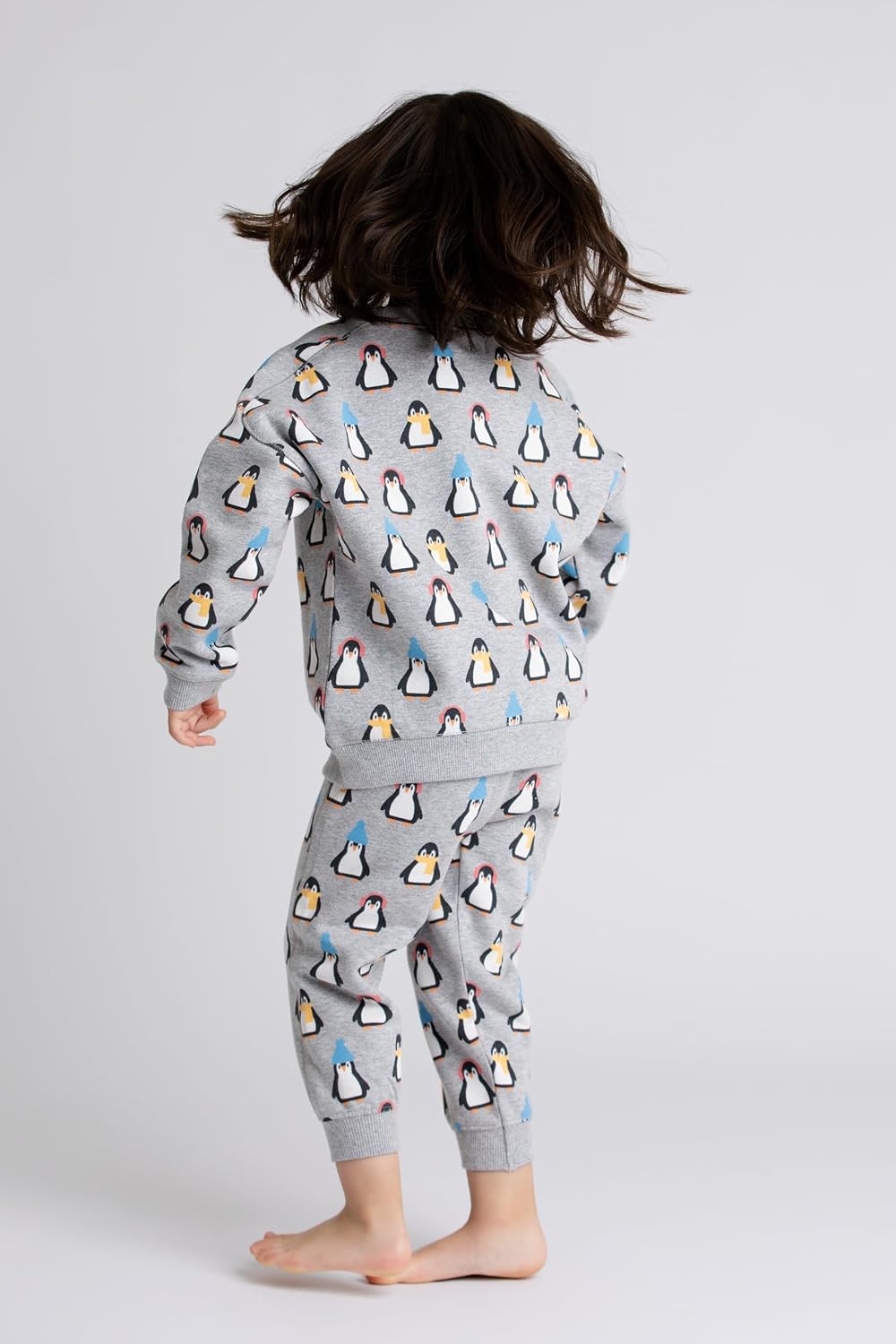 monica + andy baby-girls Organic Sporty Sweatsuit