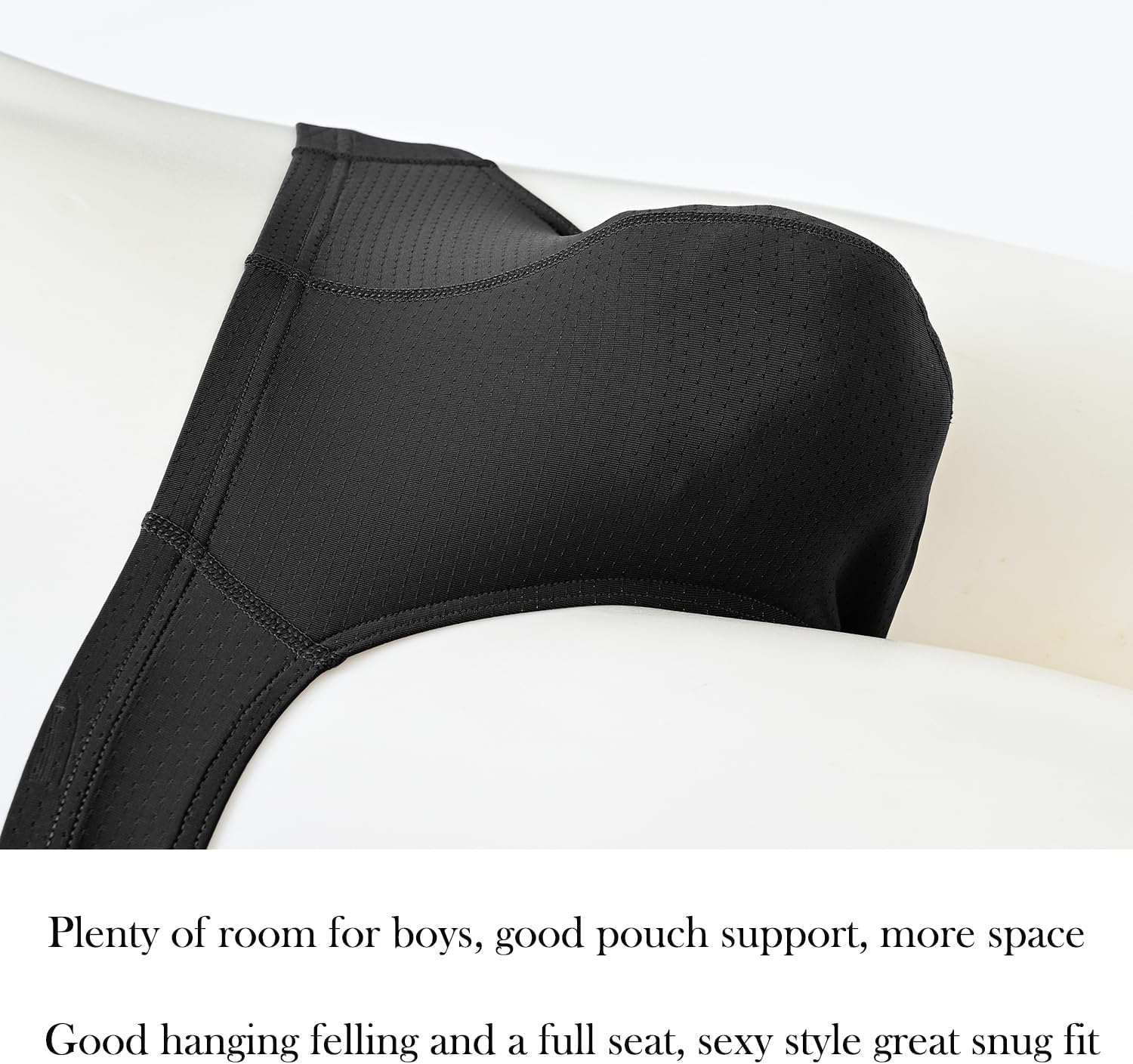 ZONBAILON Mens Bulge Enhancing Jockstrap Briefs Athletic Supporter Big Ball Pouch Backless Underwear Pack M L XL 2XL 3XL - Image 4