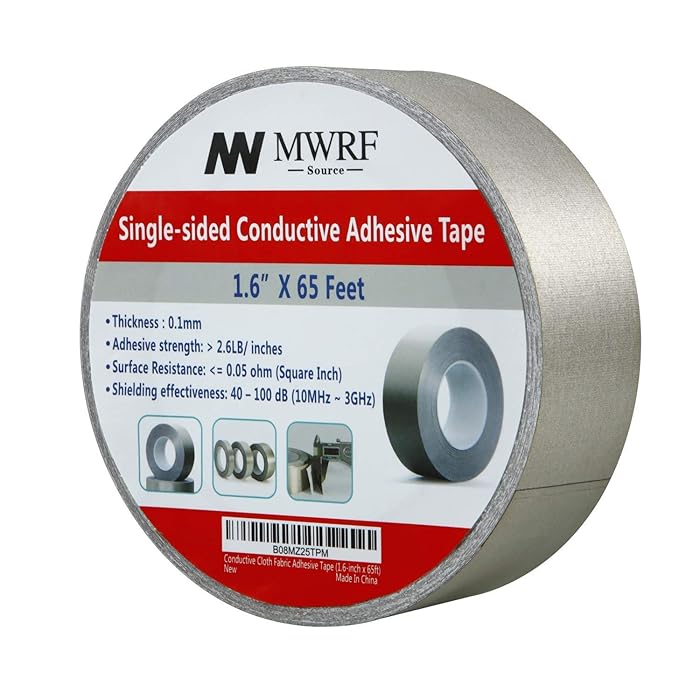 Buy MWRF Source Conductive Cloth Fabric Adhesive Faraday Tape (1.6inch