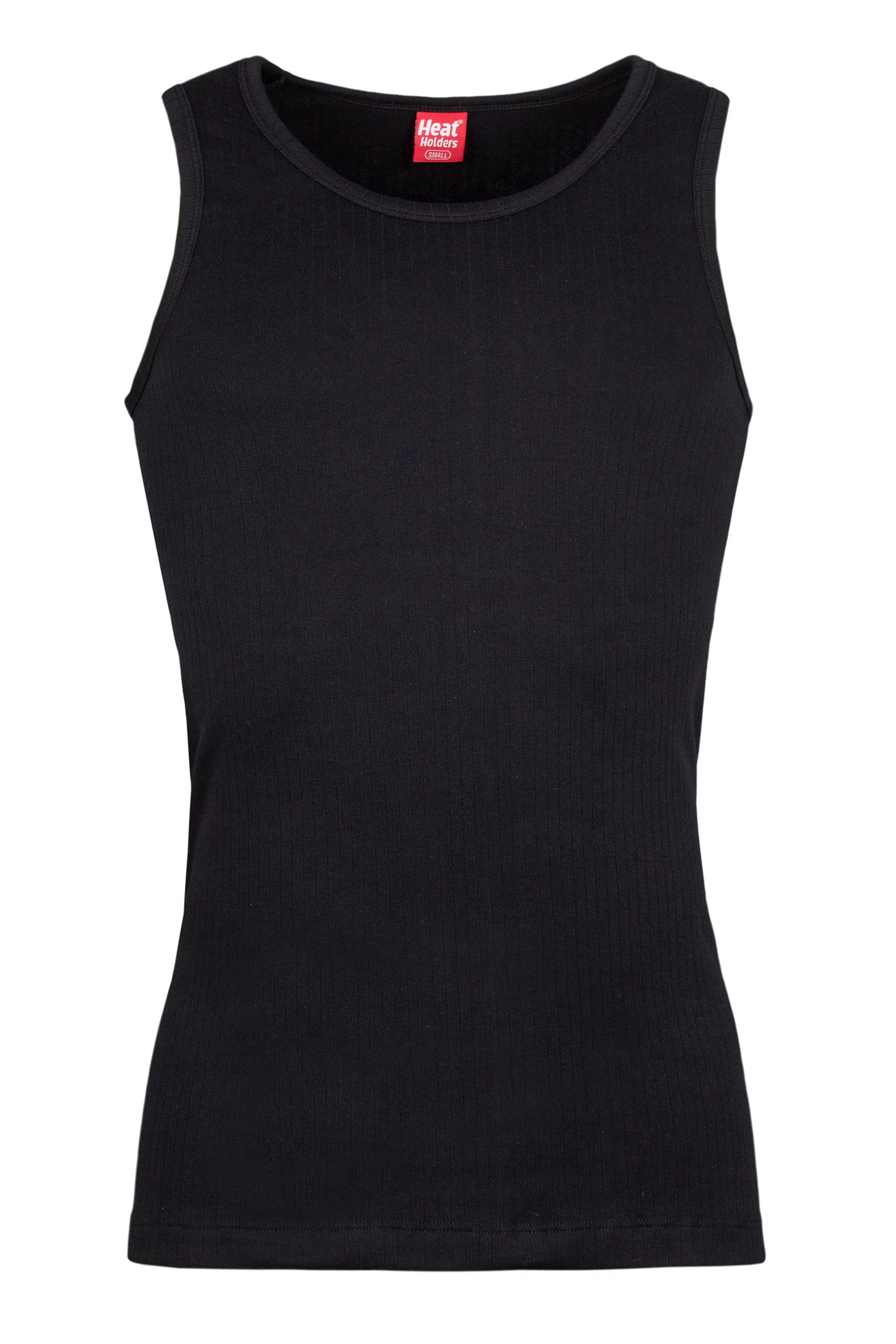 Heat Holders Men's Black Sockshop 0.45 Tog Sleeveless Vest Pack Of 1 S