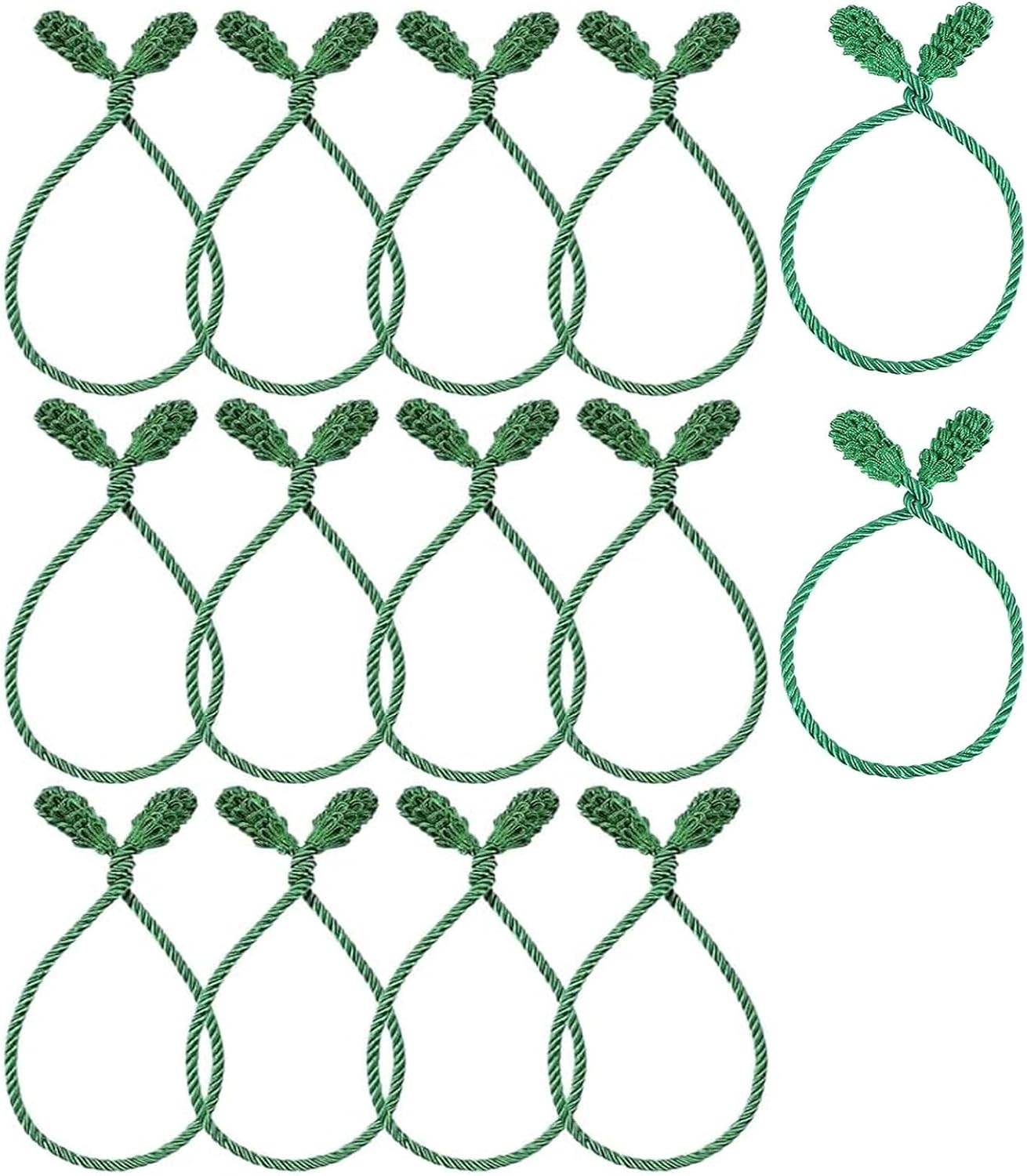 Les Bonnes Raisons de Choisir le 16 Pcs Christmas Garland Ties 19 6in 50cm Fle en 2026