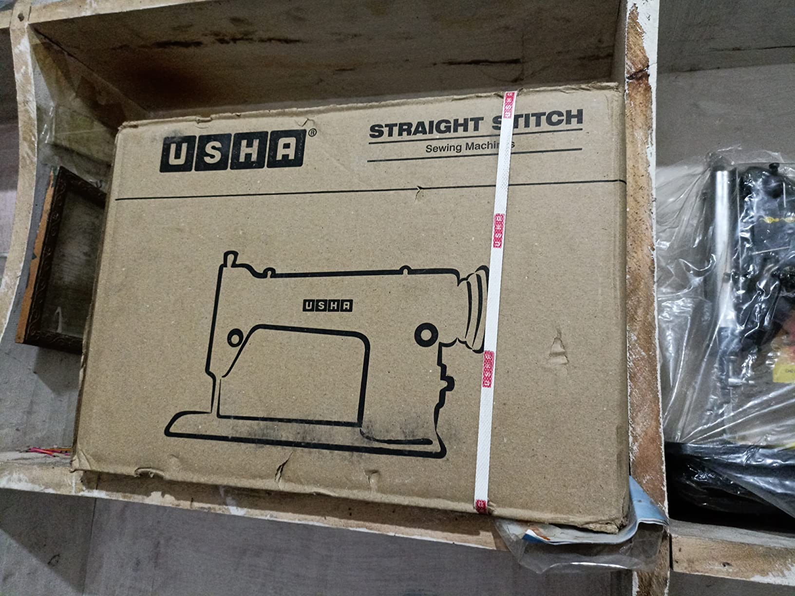 USHA Ayush Straight Stitch Sewing Machine, Silai Machine for Home