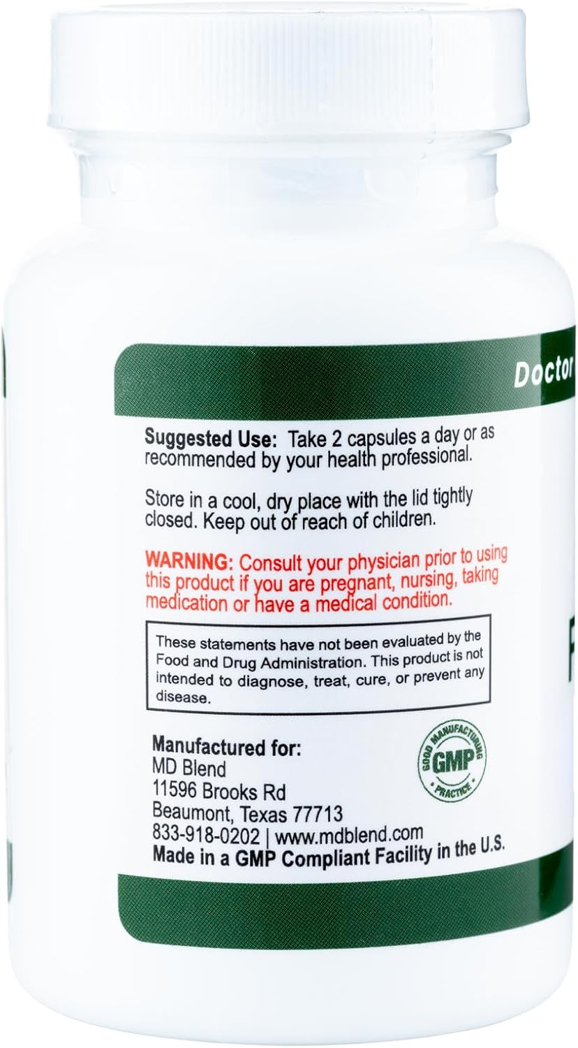 Focus Nootropic Brain Supplement, Boosts Concentration & Mental Clarity, Supports Memory & Calm, with Ginkgo Biloba & Ashwagandha, Daily Health and Wellness, 60 Gluten-Free Capsules - Image 4