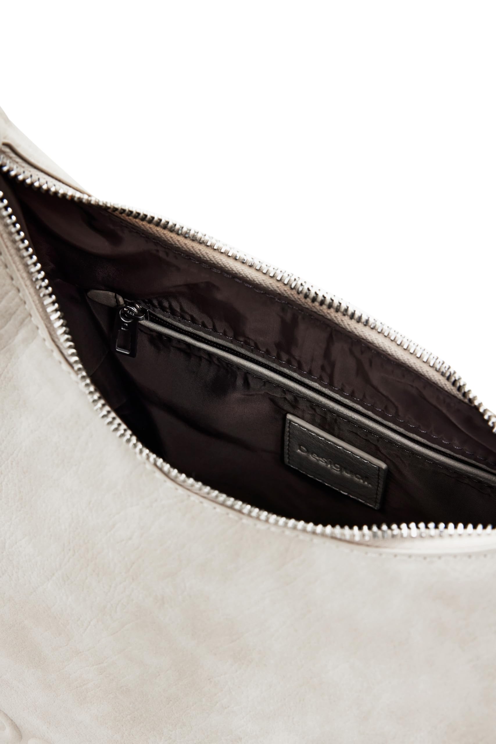 Desigual Bag_Half Logo, Handbag Women's, Brązowy brązowy