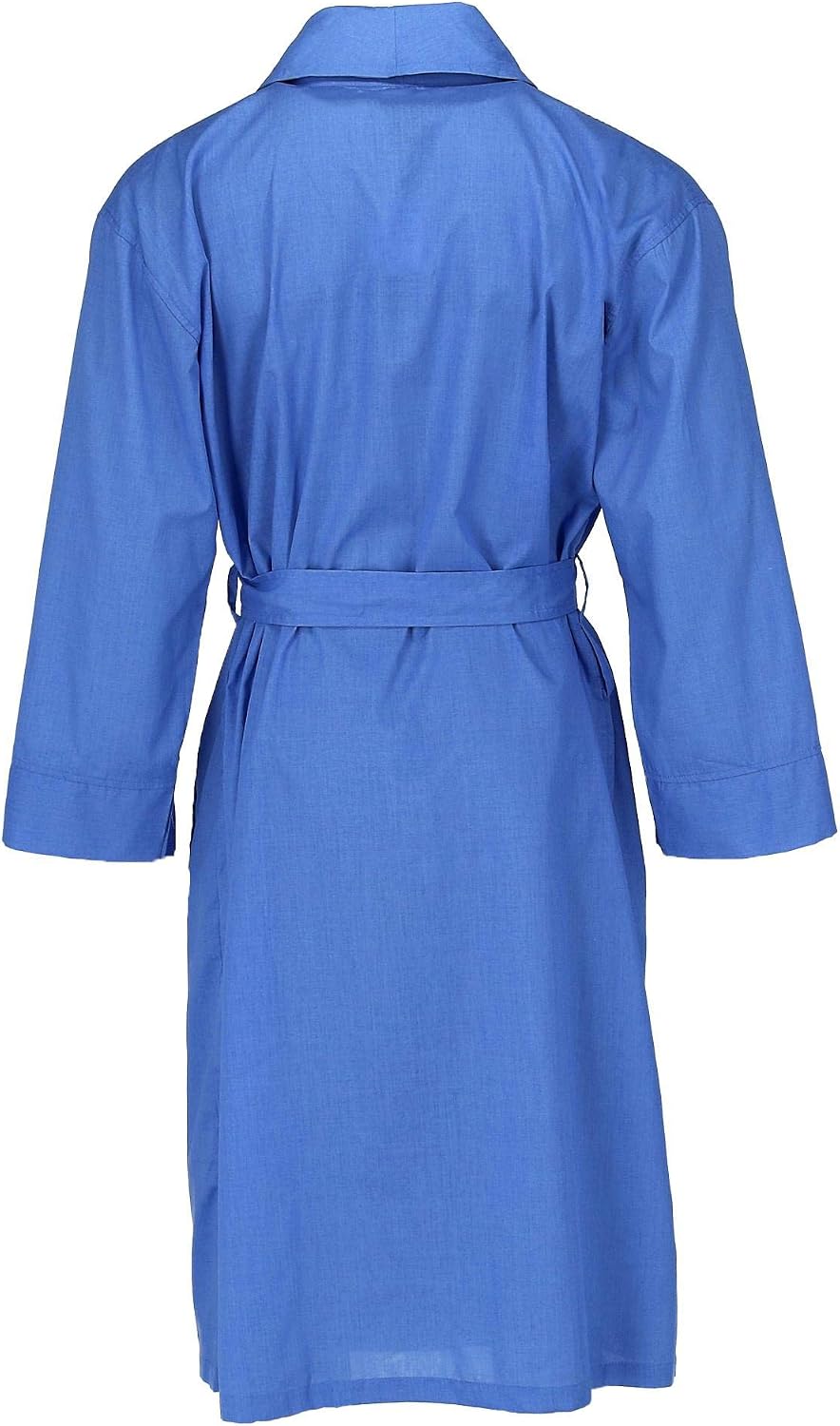 Hanes Men's Big and Tall Lightweight Woven Robe, 3X/4X, Blue