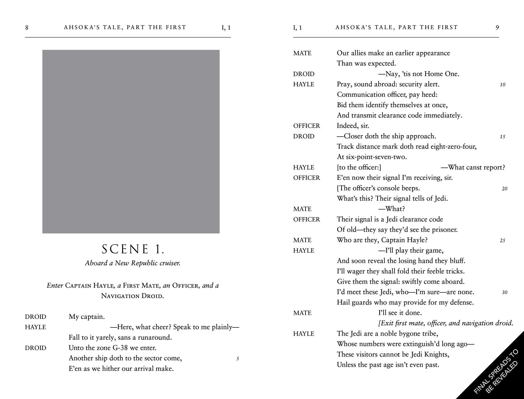 William Shakespeare's Star Wars: Ahsoka's Tale