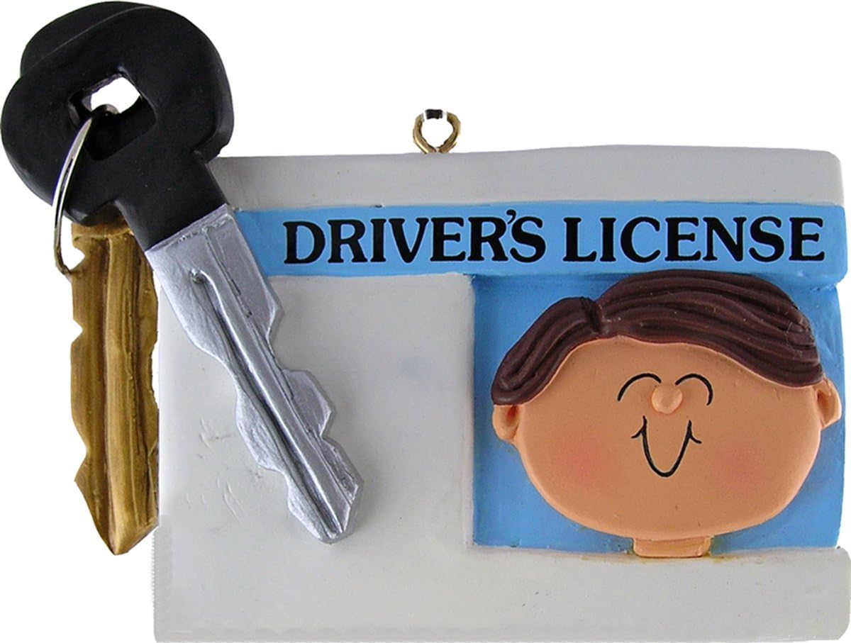 OC-066-MBR Driver's License with Keys Ornament