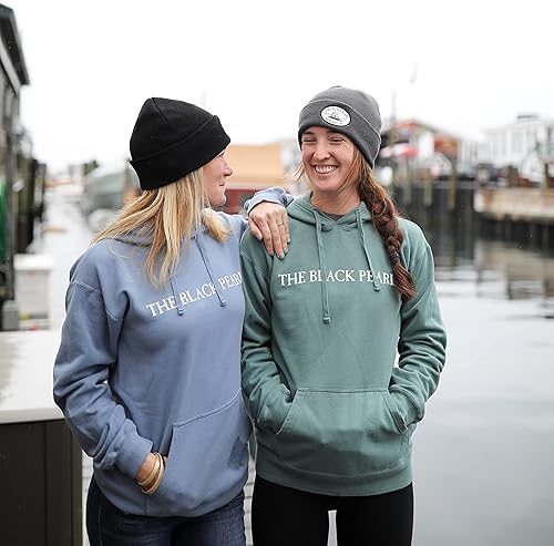 Miniatura 5 de The Black Pearl Gorro de punto 100% lana alta con logotipo de barco de invierno cálido unisex sombreros