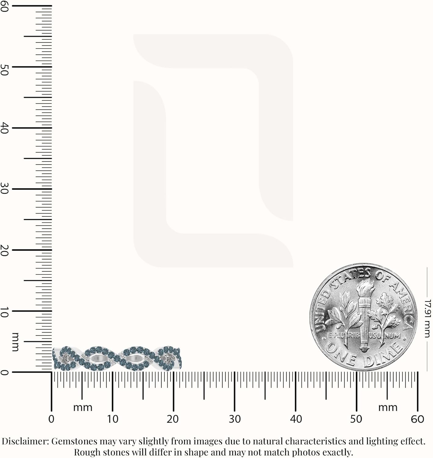 Natural Gemstone Twisted Wedding Band Ring for Women in 925 Silver/18K Yellow/Rose Gold Vermeil, Birthstone Jewelry Gifts for Her Birthday, Anniversary, Christmas, Graduation, Mothers Day