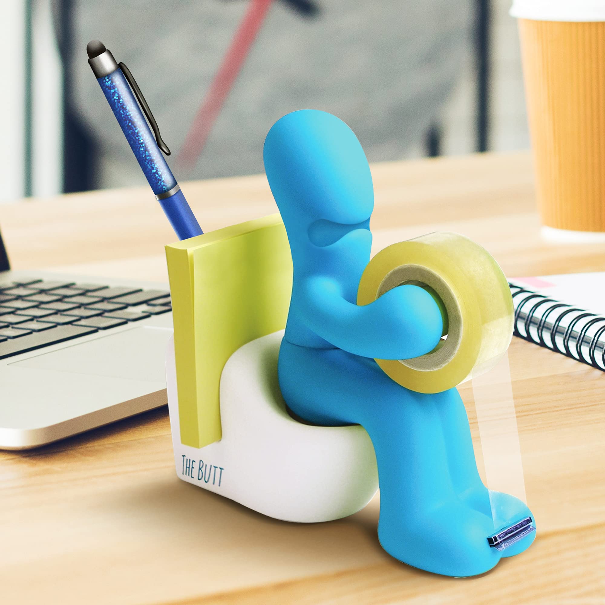 HEIP Desktop-Klebebandabroller 1 Stück Kunststoff-Dichtung