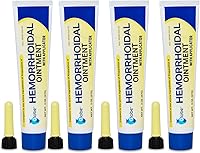 Vista 1 de Globe Ungüento hemorroidal, fenilefrina HCl, vaselina, aceite mineral, alivio de ardor, picazón y molestias de las hemorroides, 2 onzas