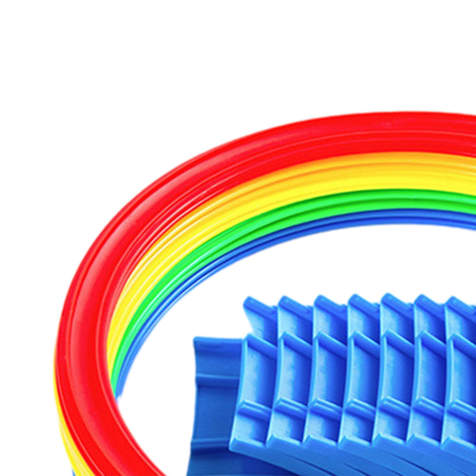 Juego Pisar La Caca Juego De Anillos De Rayuela 10 Piezas, 15