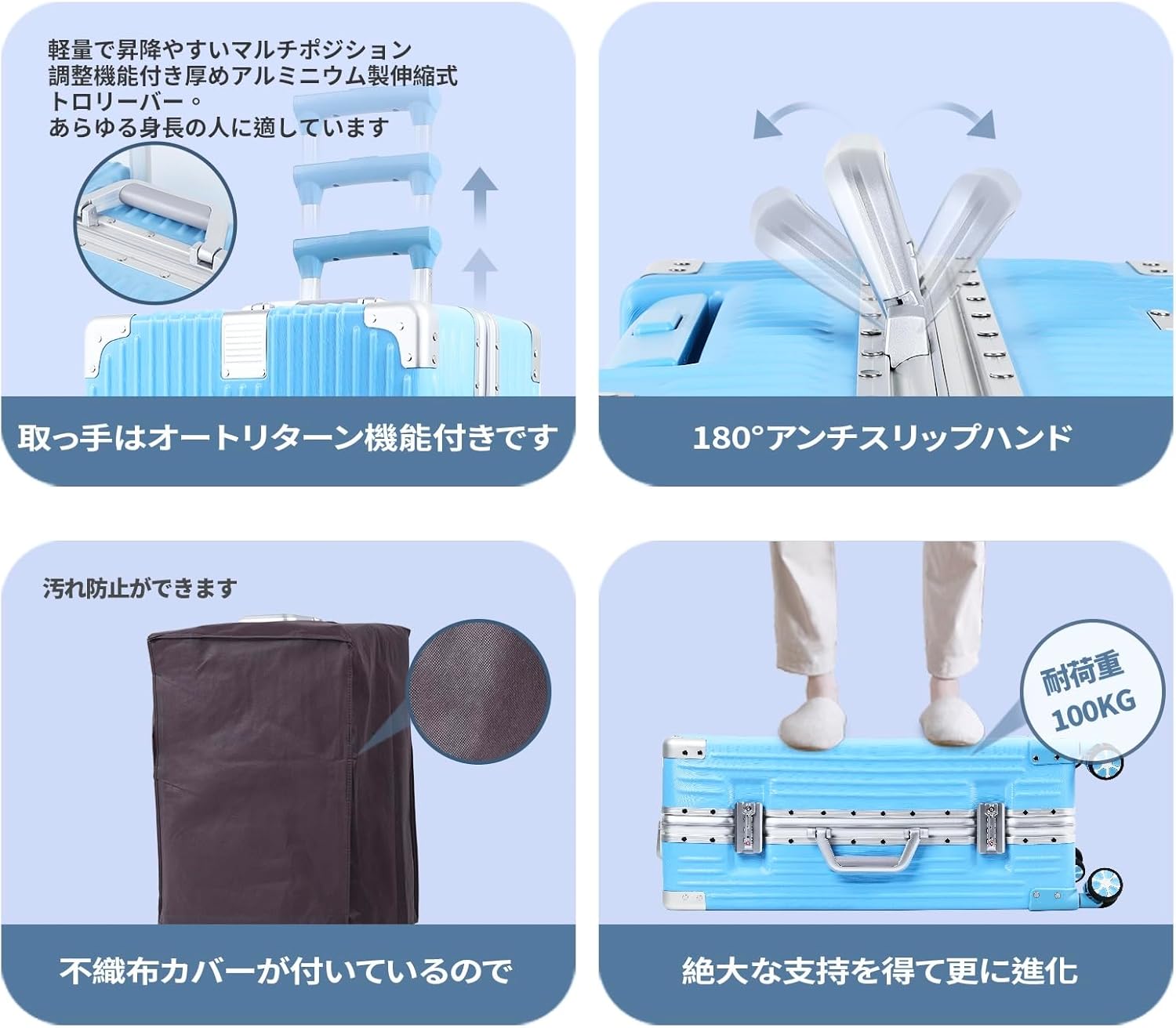 360度回転キャスターの詳細