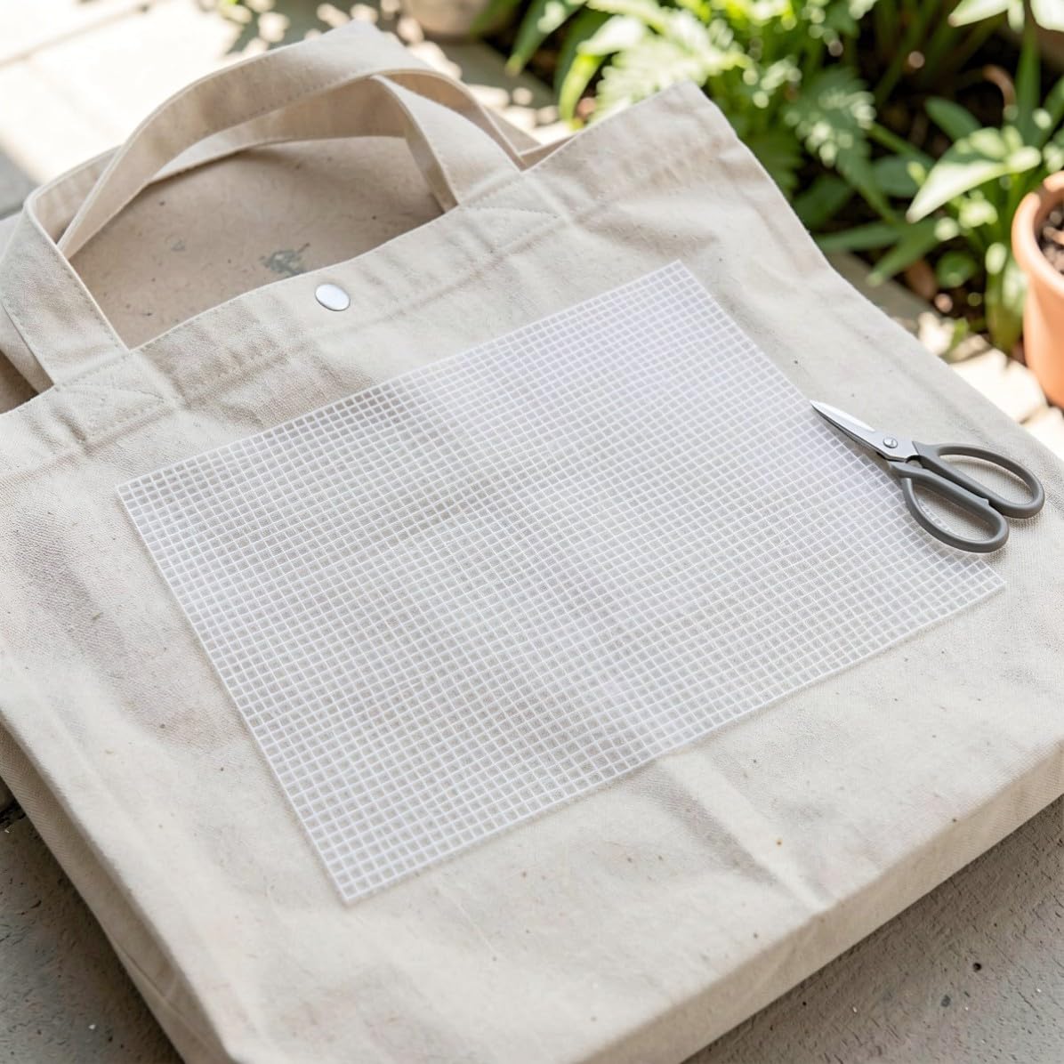 TOPBATHY 30 Pezzi Foglio a Griglia in Plastica Bianco per Ricamo e Filato,