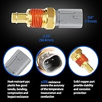Vista 3 de OTUAYAUTO 5149077AB Engine Coolant Temperature Sensor Replacement for Jeep Grand Cherokee Wrangler, Dodge Ram 1500 Avenger Challenger Charger Dakota