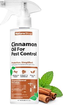 Cinnamon Oil for Pest Control 16 oz | Concentrated Cinnamon Oil, Pet & Family Friendly, For Household Pests, Indoor & Outdoor Use, Made in USA