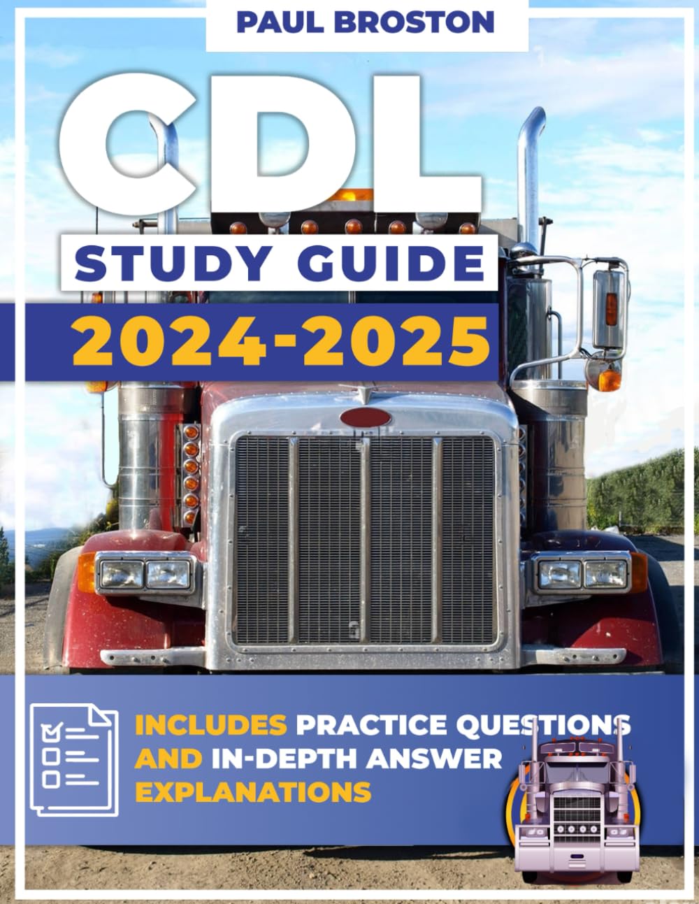 Snapklik.com : CDL Study Guide 2024-2025: Comprehensive Strategies And ...