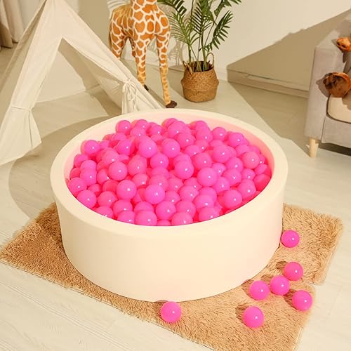Miniatura 9 de Realhaha Larger Plastic Balls for Ball Pit, Play Pin Balls for Toddlers Kid Ball Pits & Accessories for Bounce House,2.76 inches,50 100 pcs