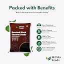 MITHILA FOODS 1 kg Roasted Black Sesame Seeds | Premium Kaala Til | Naturally Roasted, Nutty & Crunchy | Protein, Fiber & Healthy Fats Rich | For Chikki, Laddoo, Tahini & Tadka | Authentic Taste of Bihar gallery image