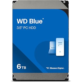 Western Digital WD Blue 6To SATA 3.5p PC 6Gb/s HDD