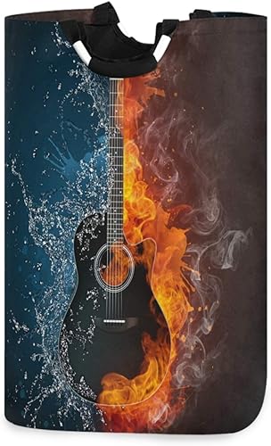 Miniatura 8 de ALAZA Cesta grande para la ropa sucia, diseño de la Torre Eiffel, con diseño de París, elegante, plegable, de tela Oxford, con asas, 22.7 pulgadas