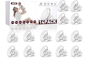 14 PCS Flange Inserts Compatible with Momcozy S12 Pro/S9 Pro/S12/S9 Wearable Breast Pump Cups