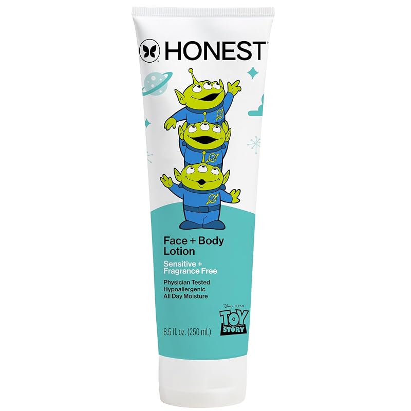 Loção corporal The Honest Company Disney e Pixar Toy Story, sem fragrância
