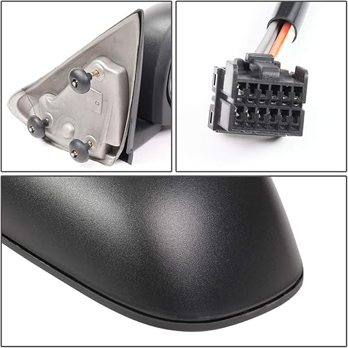 Miniatura 7 de DNA Motoring MR-OEM-046-R Reemplazo del espejo de la puerta lateral derecha con calefacción de estilo de fábrica