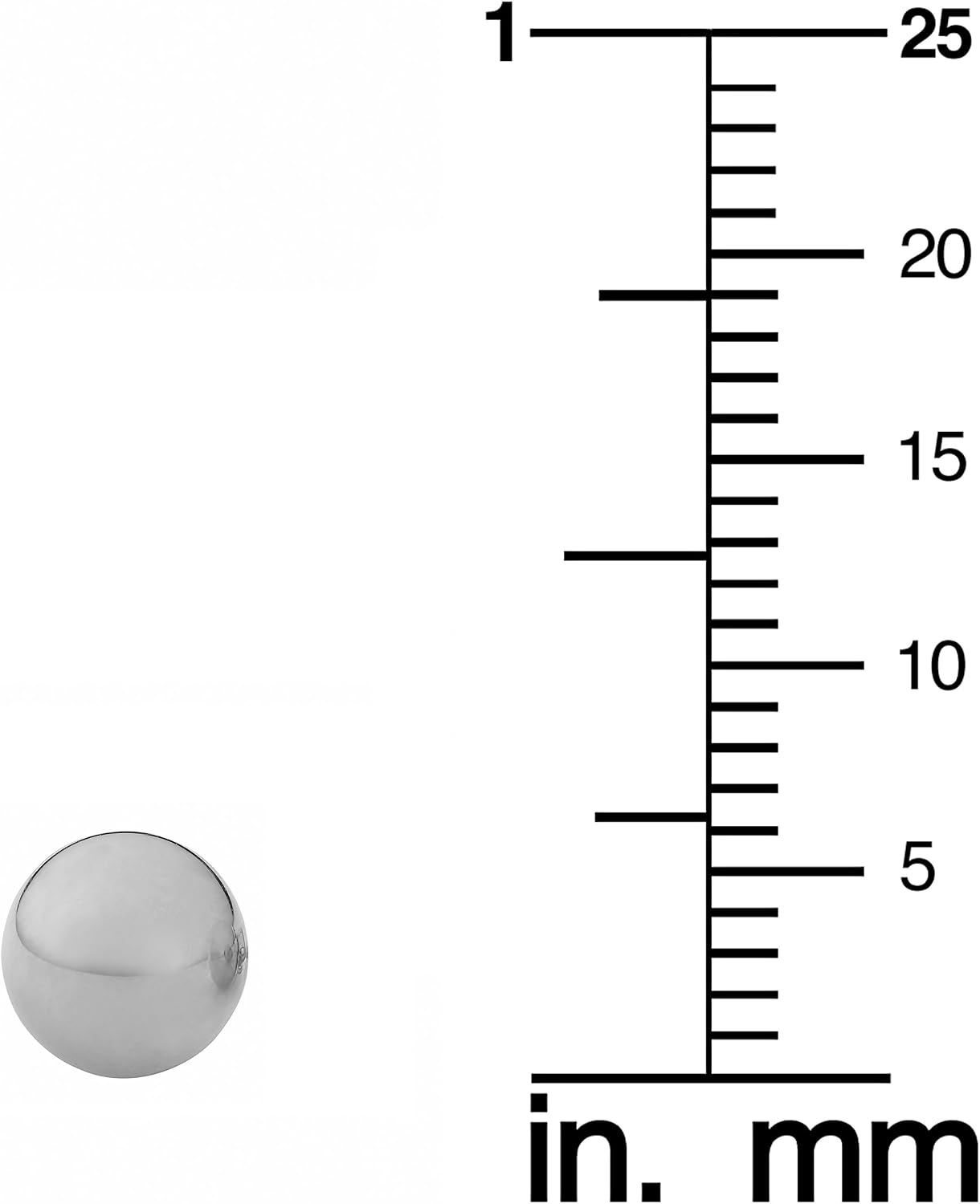 Kooljewelry Sterling Silver Bead Ball Stud Earrings (6 mm in diameter)