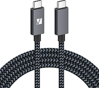 IVANKY USB C to USB C Cable [20Gbps,6.6ft] USB C 3.2 Gen 2 Cable 100W PD Fast Charging, 20Gbps Data Transfer, 4K Video Output[Thunderbolt 3 Compatible] USB C Cable for iPhone15, MacBook Pro, iPad Pro