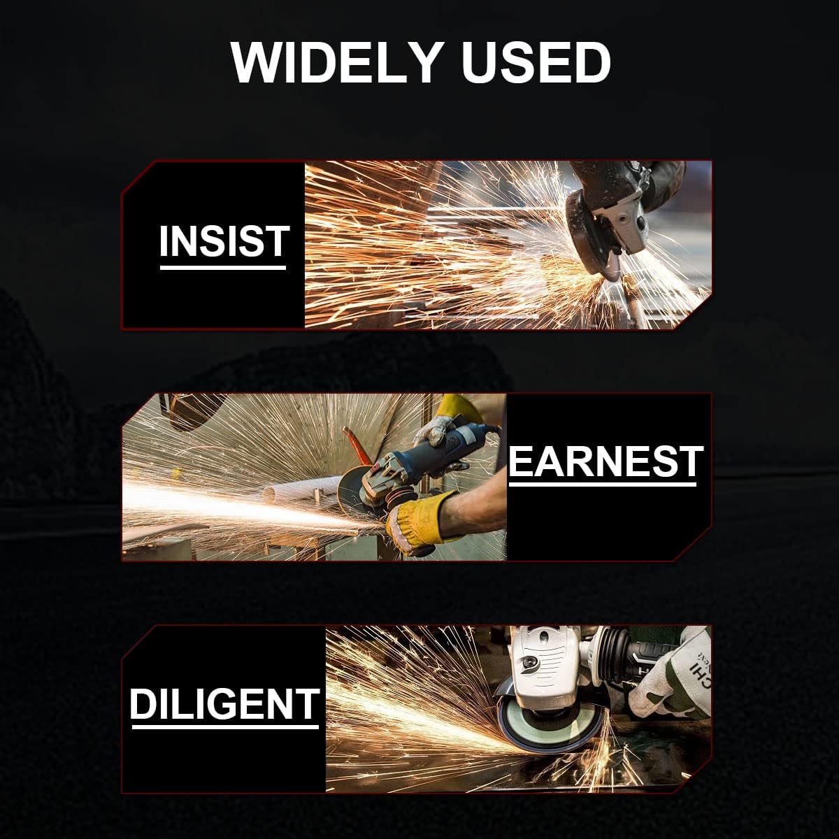 Product Image Showcases Welding and Grinding Applications