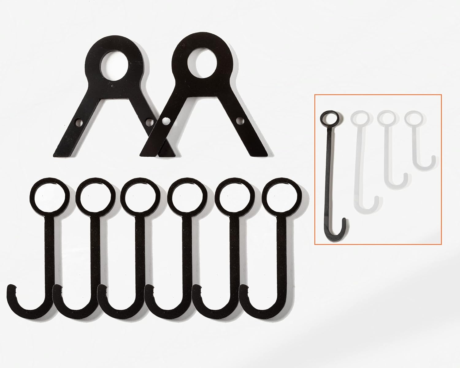 High Caliber DIY Pipe Target Stand Set Kit Hooks and Brackets