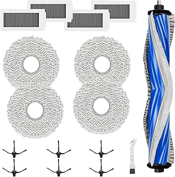 Fictezlove Replacement Accessories Kit for Ecovacs Deebot X5 Omni, X5 Pro