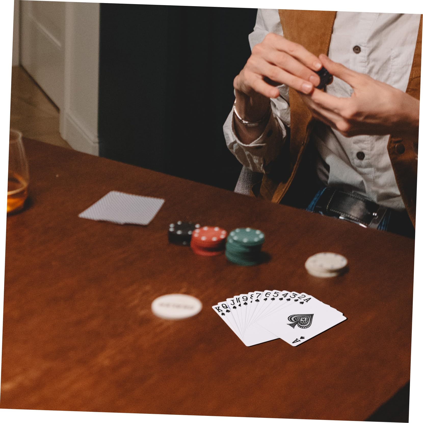 Alasum 5juegos De Póker Papel para Tarjetas Blank para Imprimir y Entretenimiento