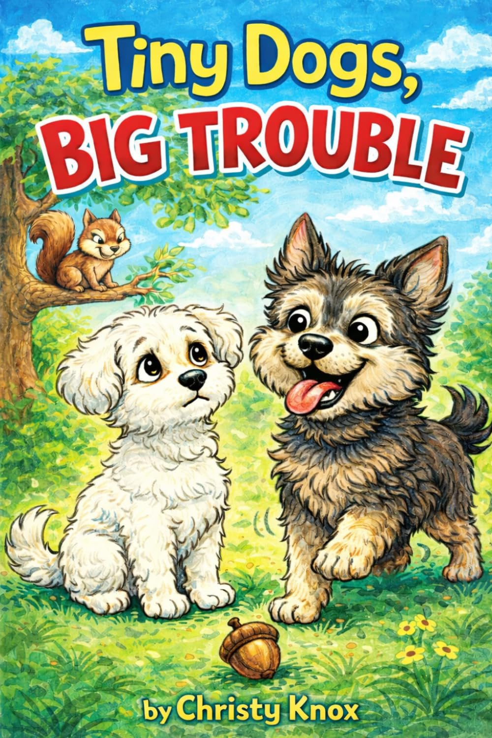 Tiny Dogs, Big Trouble: A Funny Early Chapter Book About Mischievous Dogs, Squirrels, and Backyard Adventures
