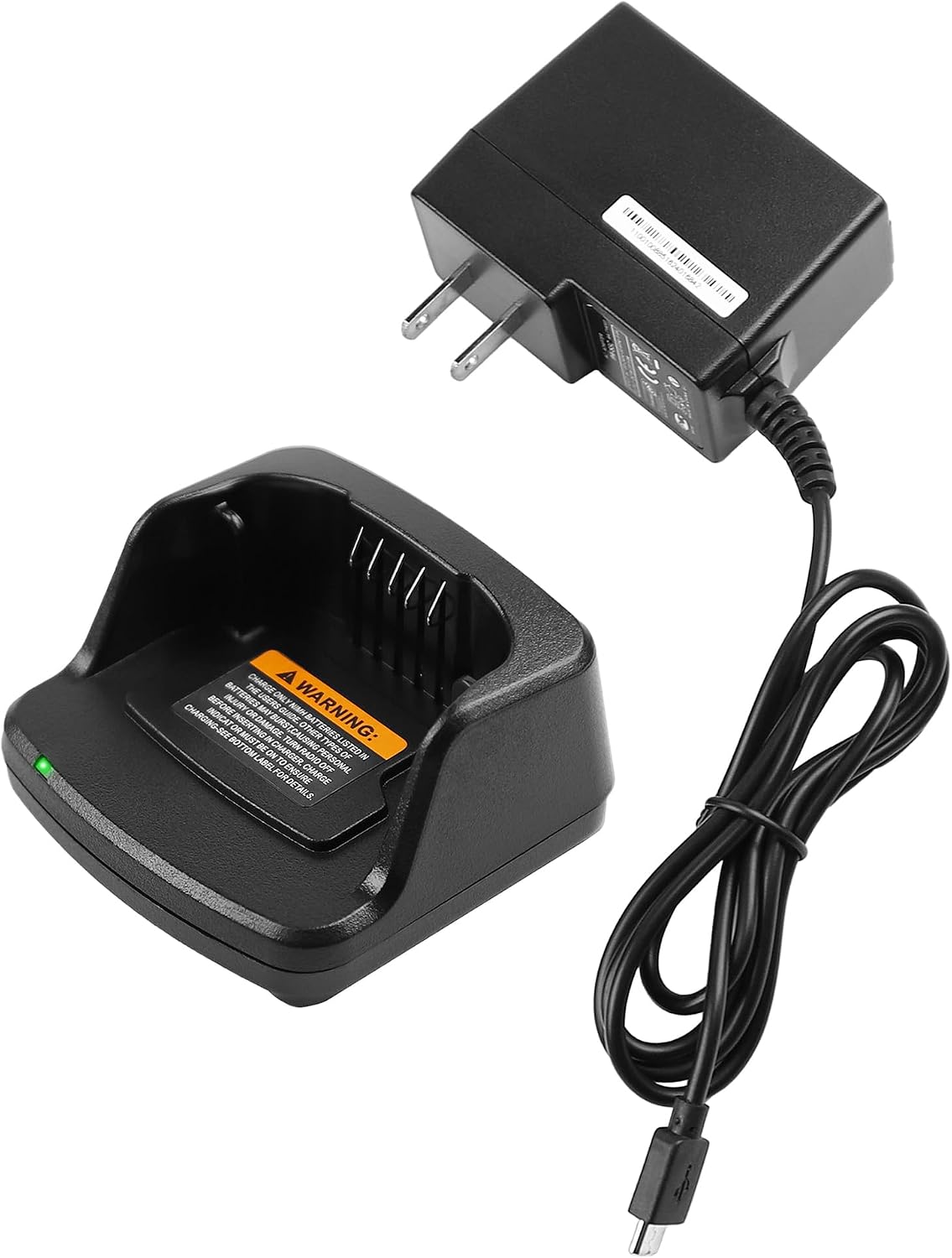 Desktop Charger for Motorola Radio RMM2050 RMU2040 RMU2043 Walkie Talkie | Compatible with RMU2080 RMU2080D RMV2080 XT420 XT460 RAV50, Charging Dock Cradle Base, PMLN6383A PMLN6394 PMNN4434 PMNN4453