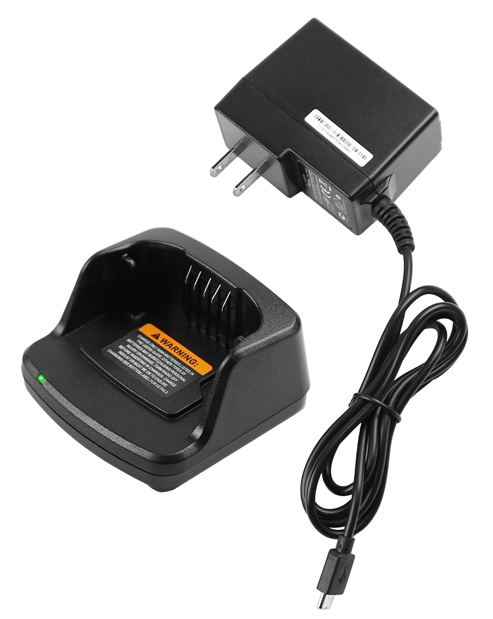 NEWASHAN Desktop Charger Compatible with Motorola Radio RMM2050 RMU2040 RMU2043 RMU2080 RMU2080D RMV2080 XT420 XT460 RAV50 Walkie Talkie Charging Dock Cradle Base PMLN6383A PMLN6394 PMNN4434 PMNN4453