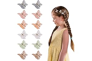 Butterfly Clips for Active Toddler Girls