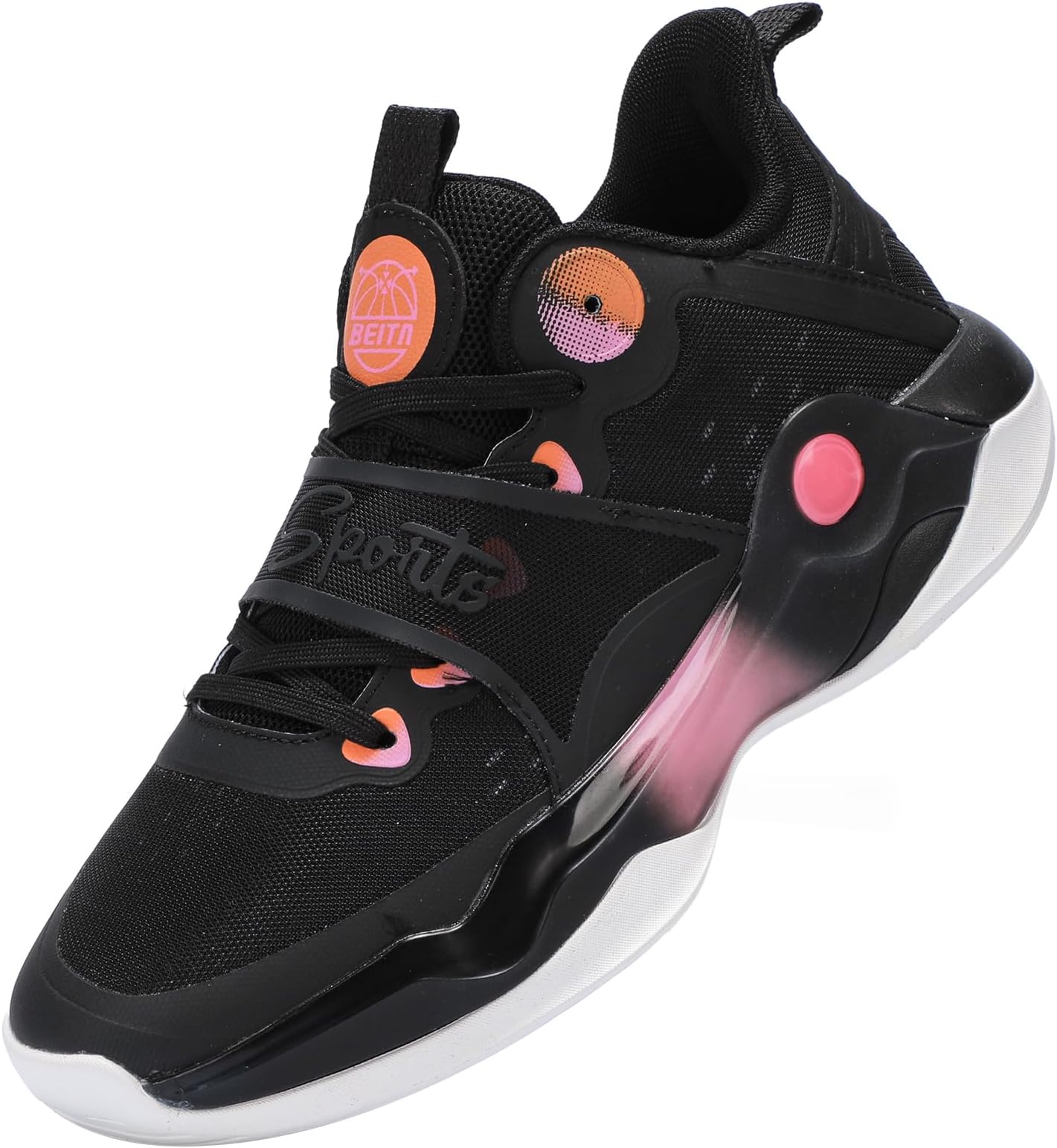 Basketball Shoes for Men High Upper Sneakers Breathable Sports Shoes Anti Slip