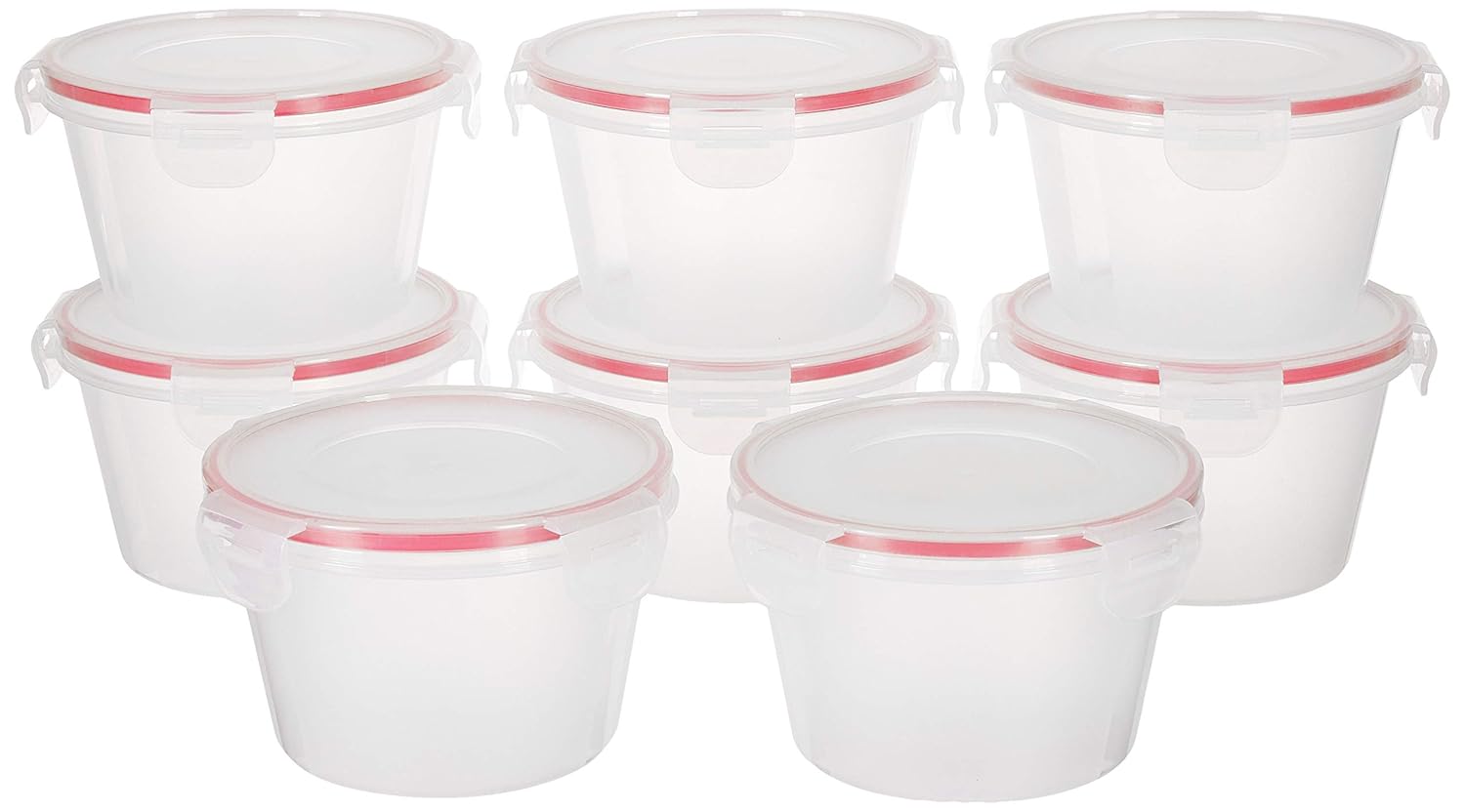 Amazon Brand - Solimo Plastic Kitchen Storage Container Set, 750ml, 8-Pieces, Transparent 15 Cavity Silicone Ice Tray, Black offers donot miss 2 Amazon Brand - Solimo Plastic Kitchen Storage Container Set, 750ml, 8-Pieces, Transparent 15 Cavity Silicone Ice Tray, Black offers donot miss