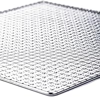 Vista 4 de Bright Kitchen - Bandeja de acero inoxidable compatible con deshidratador Excalibur de repuesto, pantalla de malla para estante de alimentos