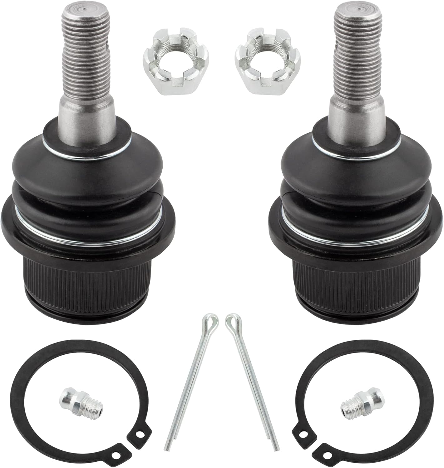 Front Lower Control Arms Support Bracket Lower Ball Joints for Buick Rainier 2004-2007 Chevrolet Trailblazer GMC Envoy 2002-2009 Isuzu Ascender 2003-2008 Saab 9-7X 05-07, K6663 K641134 K641135