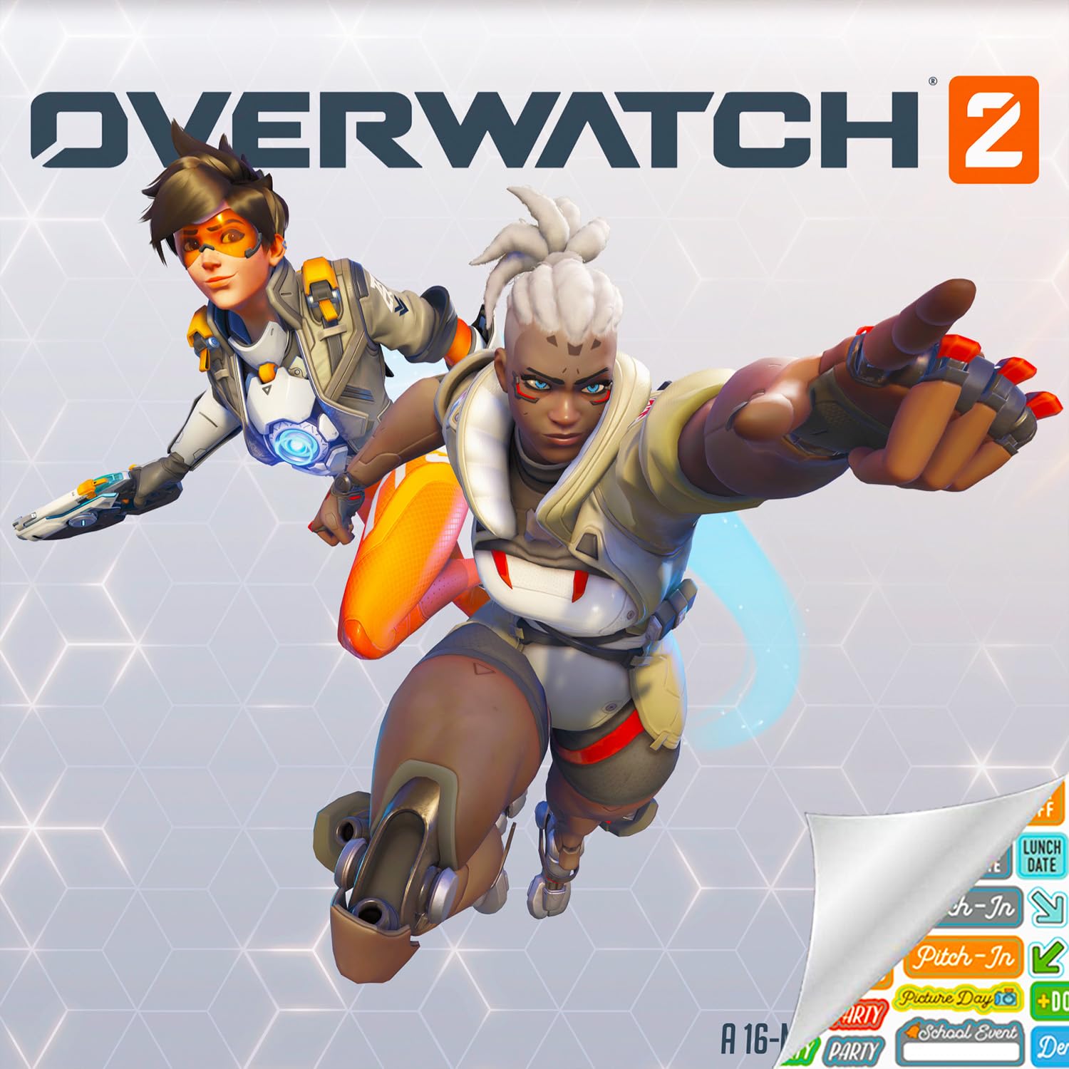Overwatch Calendar 2025 Deluxe 2025 Overwatch Wall